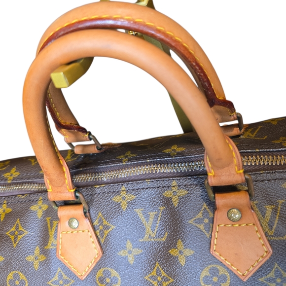 Louis Vuitton Monogram Travel Duffel – Brown & Tan - Picture 5 of 12